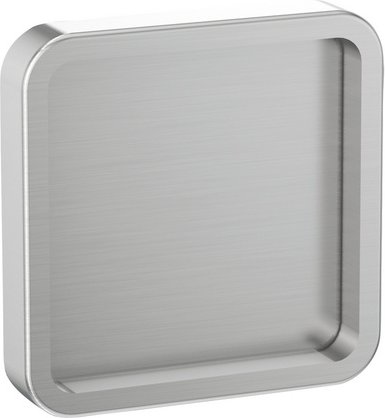 NOVADOORS Griffmuschelpaar, edelstahlfarben matt, Aluminium