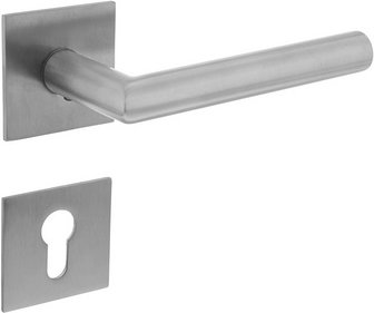 Intersteel Türdrücker, 55x55x3 mm PZ-Rosetten Recht 90 Grad