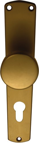 ALPERTEC Langschild-Garnitur »Phil«, Aluminium - braun