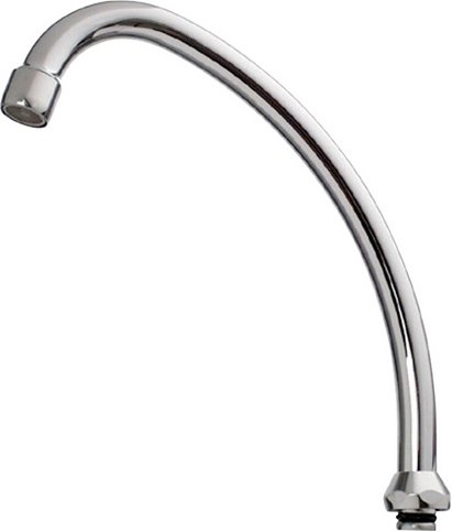 WELLWATER Auslaufventil, Messing, silberfarben, 3/4"