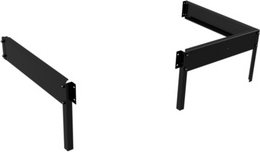 Thumbnail - HALLS Fundamentrahmen »Qube Lean-to 2«, 0,8 m², schwarz