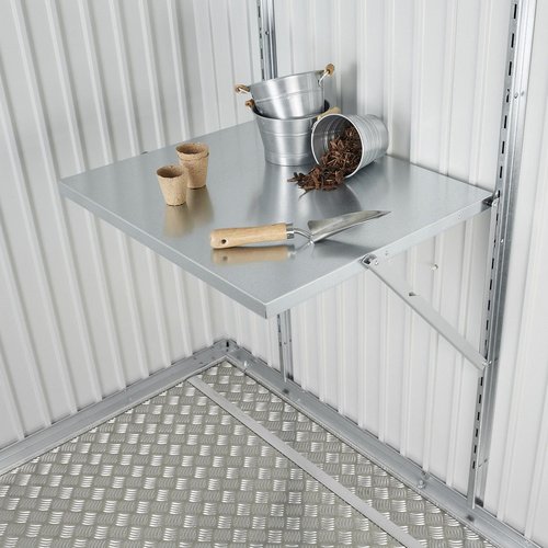 BIOHORT Klapptisch »versch. BIOHORT-Serien«, Stahl - silberfarben