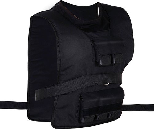 HOMCOM Gewichtsweste - schwarz