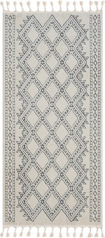 My Flair Teppich »Moroccan Juwel«, rechteckig, Polypropylen (PP), weiß - weiss