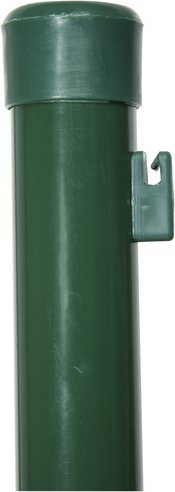 FLORAWORLD Zaunpfosten »Standard«, Stahl, BxLxT: 3,4 x 200 x 3,4 cm - gruen