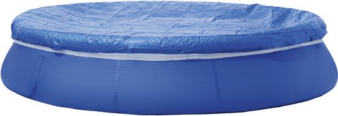 HAPPY PEOPLE Poolabdeckung geeignet für Ø 300 cm, Polyethylen (PE) - blau