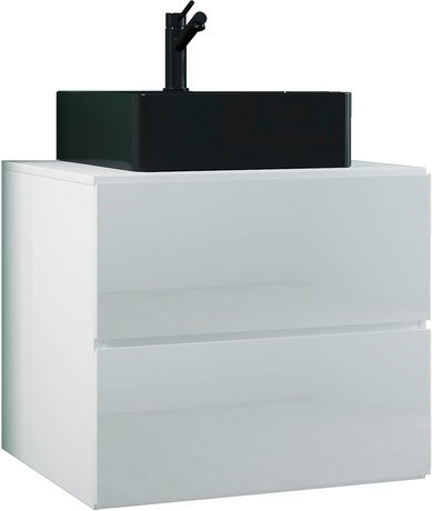 VCM Waschplatz-Set »Lendas«, 2-tlg., 60 cm, weiß - weiss