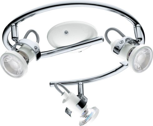 EGLO Spot »TUKON 3«, 3-strahlig, GU10 - silberfarben