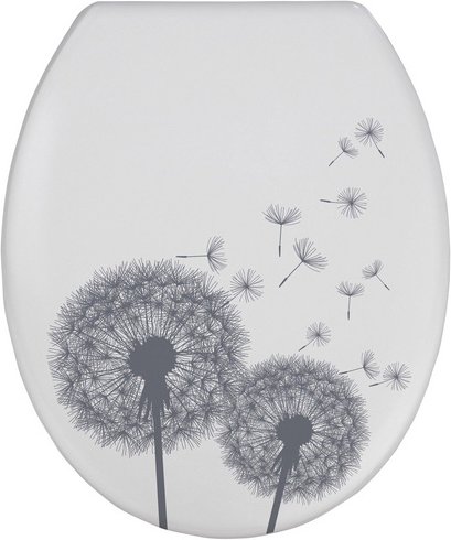 Thumbnail - WENKO WC-Sitz »Astera«, Duroplast, oval, mit Softclose-Funktion - weiss