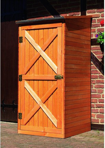 Thumbnail - PROMADINO Geräteschrank, BxHxT: 78 x 163 x 78 cm, braun