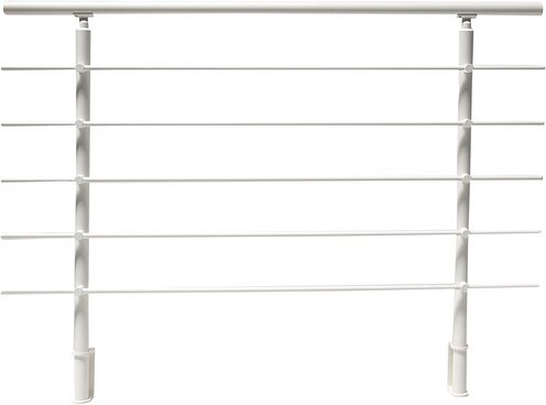 dieda Geländersystem, Aluminium, HxL: 120 x 150 cm - weiss