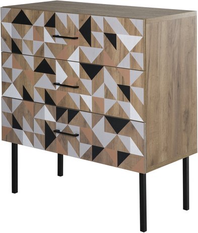 Thumbnail - PHOENIX Kommode »Spectral«, BxHxL: 100 x 105,2 x 45 cm - braun