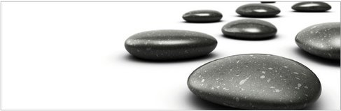 mySPOTTI Badrückwand »Hot Stone«, BxH:140 cm x 45 cm, weiß