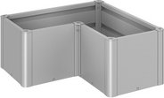 Thumbnail - BIOHORT Pflanzbeet »Belvedere MINI«, silber-metallic, Metall - silberfarben
