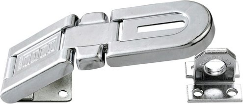 CONNEX Sicherheitsüberfalle (BxL): 40 x 130 mm, stahl - blau