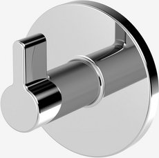 LENZ Handtuchhalter & Haken »VIDA«, Chrom, Montageart: Kleben oder Bohren - silberfarben