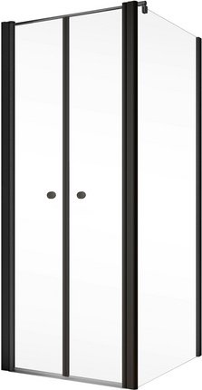 Thumbnail - SCHULTE Eckeinstieg »Garant 2.0«, BxHxT: 90 x 200 x 90 cm, Türart: Pendeltür - schwarz