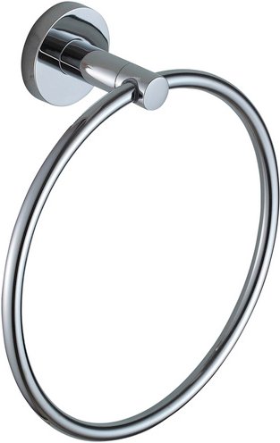 WELLWATER Handtuchring »Modena«, Edelstahl, chromfarben - silberfarben