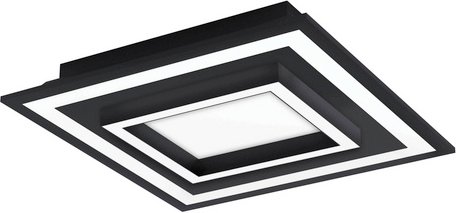 EGLO connect Wand-/Deckenleuchte »SAVATARILA-C«, Stahl, 2700-6500K - schwarz