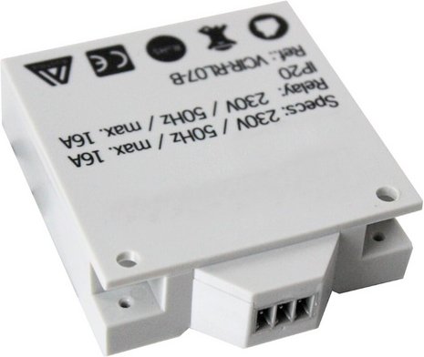 XIMAX Funk-Thermostat Adapter, (BxLxT): 6 x 6 x 2,5 cm, weiß, kunststoff - weiss