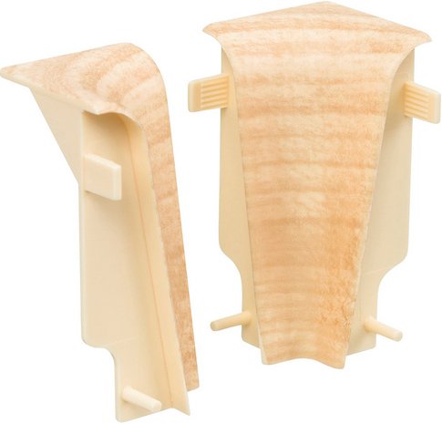 HARO Innenecke, ahornfarben, Kunststoff - braun