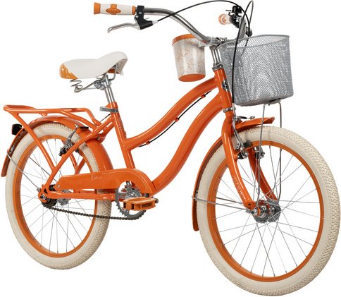 Kinderfahrrad »Deluxe«, Orange, 20 Zoll - lila - Größe 20 Zoll