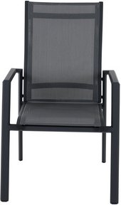 SIENA GARDEN Stapelsessel »TAURO«, BxHxL: 52 x 99,5 x 50 cm, max. Belastung: 110 kg - grau