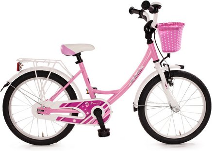 BACHTENKIRCH Kinderfahrrad »My Bonnie«, rosa, 18 Zoll - Größe 14 Zoll