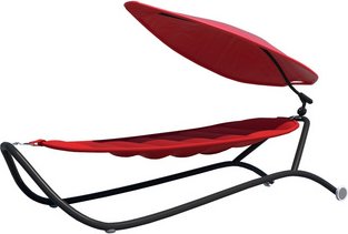 LECO Hängematte »GLORIA«, max. Belastung: 110 kg, rot