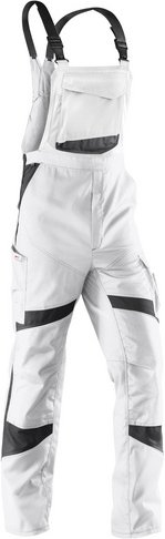 Thumbnail - KÜBLER Arbeitslatzhose »ACTIVIQ«, weiss, anthrazit, baumwolle, polyester