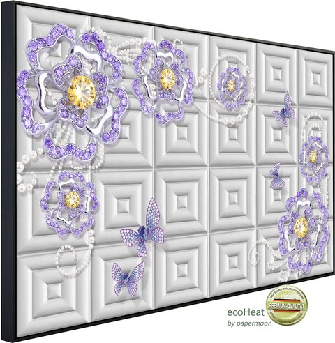 Thumbnail - papermoon Infrarotheizung »EcoHeat - Abstrakt 3D Effekt«, Matt-Effekt - bunt