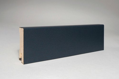 WUNDERWERK Sockelleiste, Länge: 240 cm, kubisch/modern, dunkelgrau