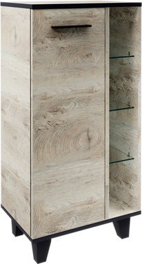 Thumbnail - FACKELMANN Midischrank »TE-A«, BxHxT: 47 x 94,2 x 32 cm, Optik Nature-Oak - braun