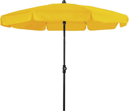 DOPPLER Sonnenschirm »Sunline«, abknickbar, Sonnenschutzfaktor: 50+ - gelb
