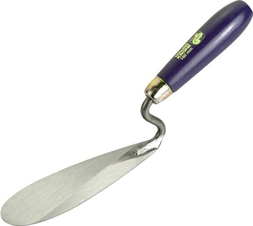 CONNEX Zungenkelle, Länge: 16 cm, Metall/Holz - silberfarben