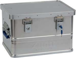 ALUTEC MÜNCHEN Aluminiumbox »CLASSIC«, BxHxL: 33,5 x 27 x 43 cm, Metall - silberfarben