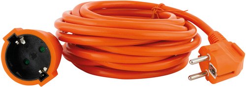 REV-Ritter Verlängerung, Kabellänge: 10 m - orange