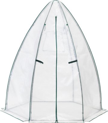 Westmann Folien-Gewächshaus, Weiß, Polyethylen - weiss