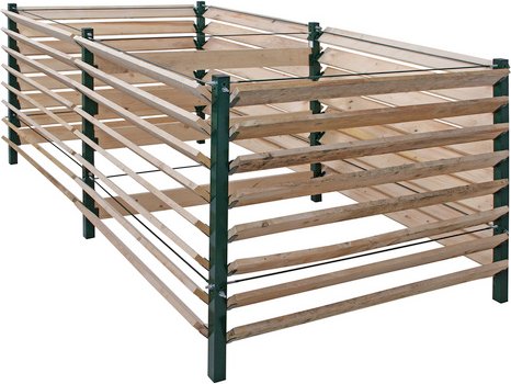 Ondis24 Komposter, Höhe: 100 cm, Metall - gruen