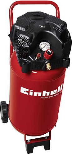 EINHELL Kompressor »TC-AC 240/50/10 OF«, 10 bar, Max. Füllleistung: 173 l/min - rot