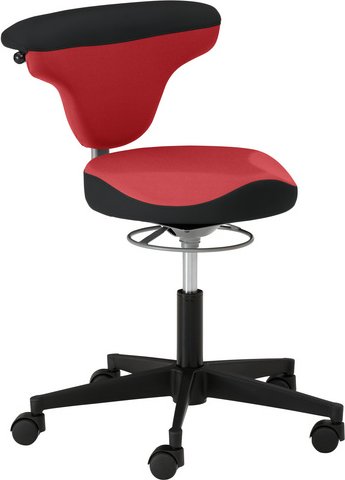 Mayer Sitzmöbel Drehstuhl »myTORRO SIT 1351V«, BxH: 59 x 68 cm, rot