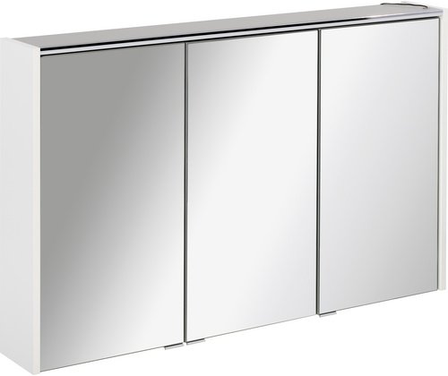 Thumbnail - FACKELMANN Spiegelschrank »DENVER«, BxHxT: 110 x 68,3 x 16 cm, 6000 K, kaltweiß, 11W - grau