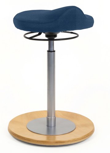 Thumbnail - Mayer Sitzmöbel Hocker »1101«, Breite: 41 cm, höhenverstellbar, Polyester, blau