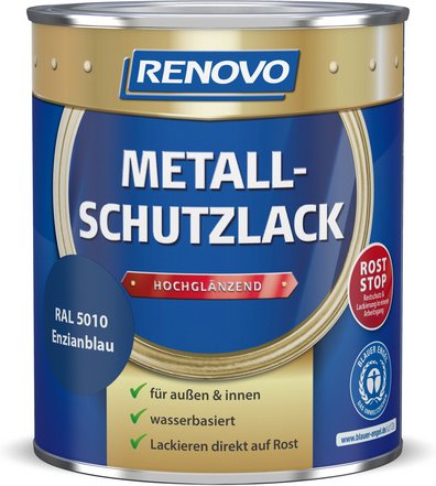 RENOVO Metallschutzlack - blau