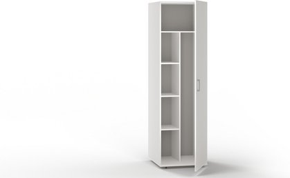 Waschturm Fachverteilung »WSCI162«, BxHxT: 39,8 x 162,2 x 28 cm - weiss