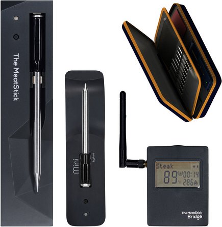 The MeatStick Fleischthermometer, Kunststoff, schwarz