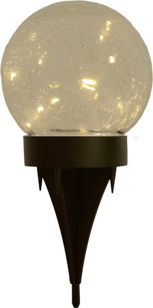 NÄVE LED-Tischleuchte »Crackle«, BxL: 120 x 120 mm, inkl. Leuchtmittel - weiss