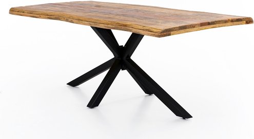 SIT Tischgestell »TOPS&TABLES«, HxT: 74 x 74 cm, Holz - schwarz