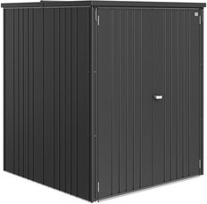 BIOHORT Gerätehaus »Geräteschrank«, BxHxT: 156 x 184 x 155 cm (Außenmaß), Gr. 150 large, dunkelgrau-metallic