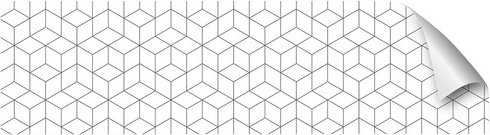 mySPOTTI Küchenrückwand-Panel »fixy«, weiß/grau - weiss